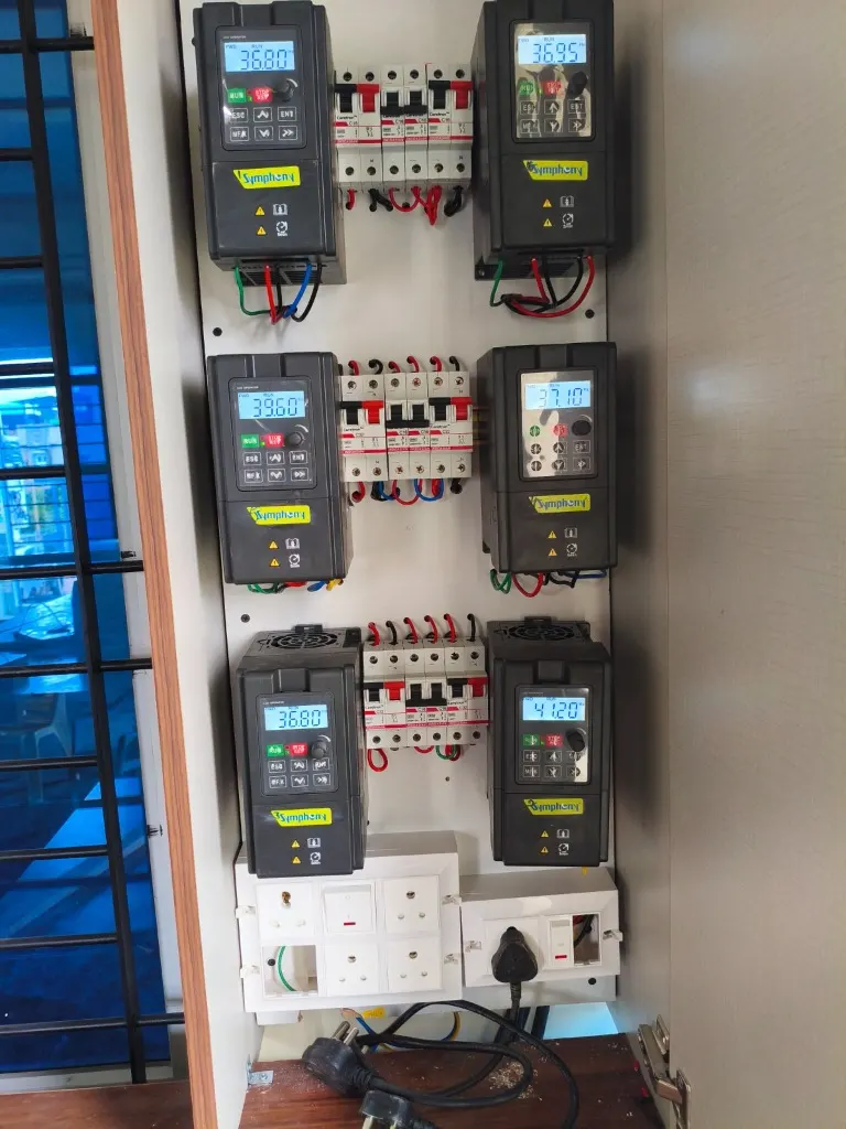 CK Convention Hall Multi-Zone VFD Inverter Speed Control System
